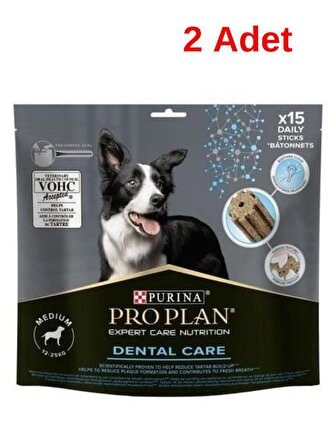 Pro Plan Dental Care Ortak Irk Köpek Ödül Maması 345 Gr 2 Adet