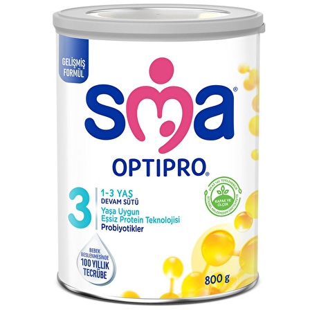 SMA 3 Optipro Probiyotik Devam Sütü 800 gr