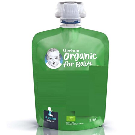 Gerber Organik Domatesli Bebek ve Çocuk Atıştırmalık 90 Gr