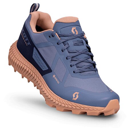 Scott Supertrac 3 GTX Kadın Patika Koşu Ayakkabısı-MAVİ