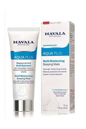 Mavala Aqua Plus Multi Nemlendirici Uyku Maskesi 75 ml
