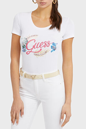 Guess T-Shirt, XS, Beyaz