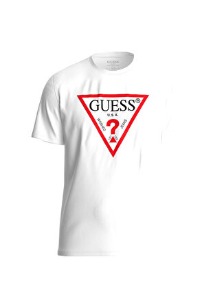 Guess Beyaz Erkek T-Shirt