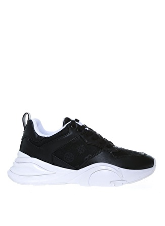 Guess FL5B3SFAL12BLACK Suni Deri Siyah Kadın Sneaker