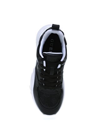 Guess FL5B3SFAL12BLACK Suni Deri Siyah Kadın Sneaker