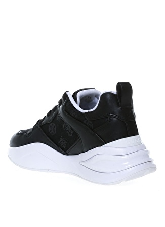 Guess FL5B3SFAL12BLACK Suni Deri Siyah Kadın Sneaker