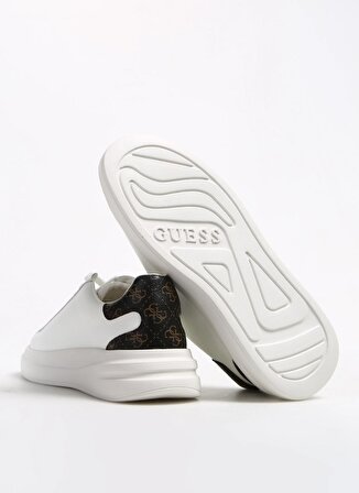 Guess Beyaz - Kahverengi Erkek Sneaker ELBA