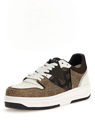 Guess Kahve Kadın Sneaker FLPANCELL12BRWHI