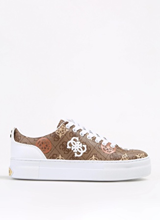 Guess Kahve - Bej Kadın Sneaker FLPGN4FAL12BEIBR