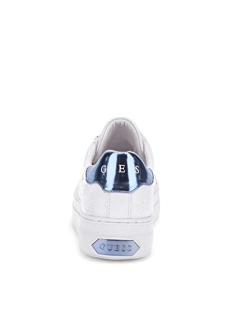 Guess Beyaz - Mavi Kadın Sneaker FLJGIEFAL12WHBLU