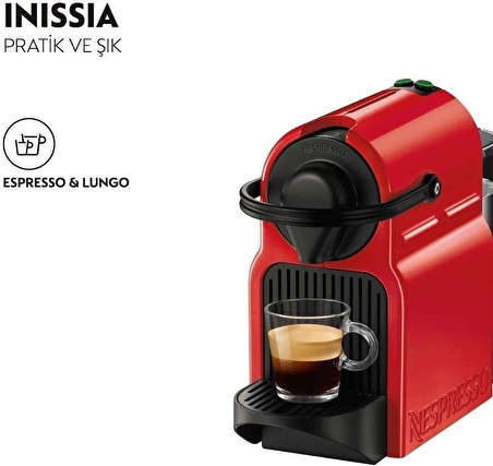 (OUTLET) Nespresso Inissia C40 Espresso Makinesi