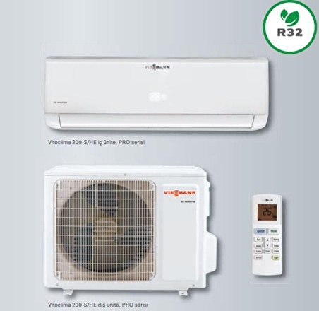 Viessmann WS2032MEN1 10918 Btu/h B Enerji Sınıfı R32 İnverter Duvar Tipi Klima