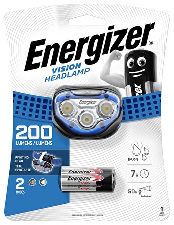 Energizer 200 Lumens Pilli Kafa Lambası HDA323