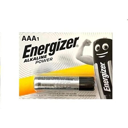 Energizer Alkaline Power AAA İnce Kalem Pil 1 Adet
