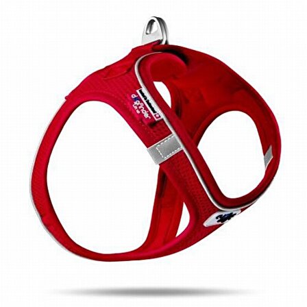 Curli Magnetic Vest Köpek Göğüs Tasması Air-Mesh Kırmızı 2XS