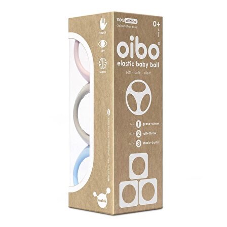 Moluk Oibo 3 Set - Pastel Ice Blue, Baby Pink, Beige