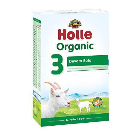 Holle Organik Devam Sütü 400 gr