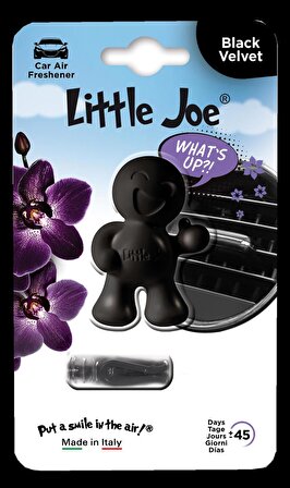 Little Joe Thums Up Black Velvete Kalorifere Geçme Oto Kokusu Siyah Kadife  