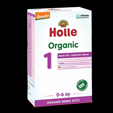 Holle Organik Bebek Sütü 400 gr