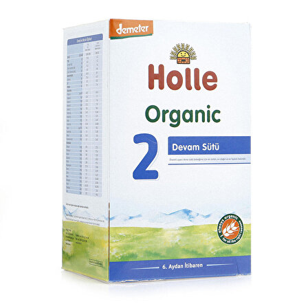 Holle Organik  Devam Sütü 600 gr
