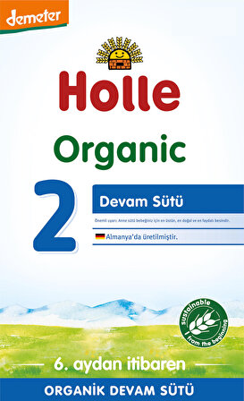 HOLLE ORGANİK 2 DEVAM SÜTÜ ( 4 PAKET)