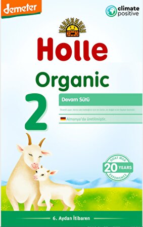 Holle Organik Keçi 2 Devam Sütü 5 Adet