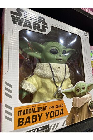Baby Yoda Dev Kutulu Figür