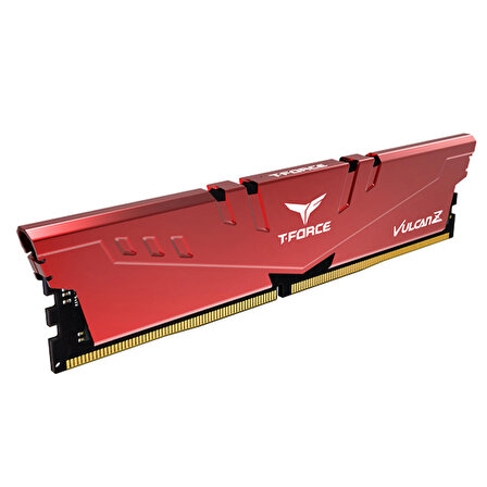 Team T-Force Vulcan Z Red 16GB (1x16GB) 3200MHz CL16 DDR4 Gaming Ram (TLZRD416G3200HC16F01)