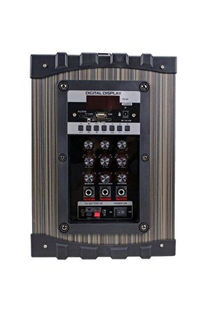 EMRTECH LT-908 Super Bass Şarjlı Mikrofonlu Hoparlör Sistemi