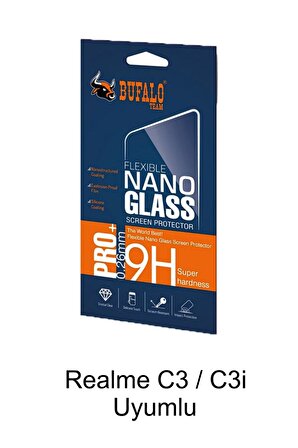 Realme C3 / C3i FlexiGlass Nano Ekran Koruyucu