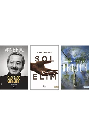 Akın Birdal Kitap Seti (sarı Zarf - Sol Elim - Betula) 3 Kitap