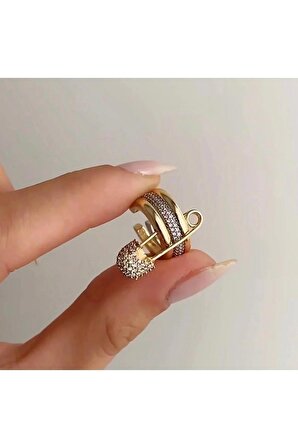 Çengel Earcuff Çelik Earcuff Kıkırdak Küpe