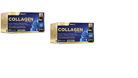 Nutraxin Beauty Gold Collagen 10x50 ml x 2 adet