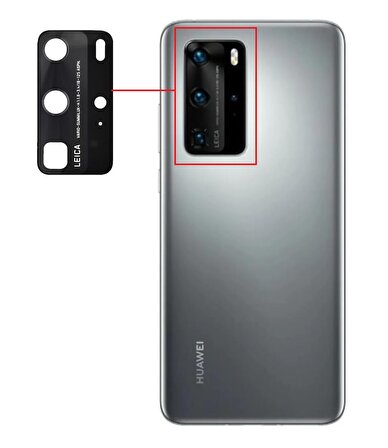 Huawei P40 Pro Kamera Lensi Camı ELS-NX9 ELS-N04 ELS-AN00 ELS-TN00
