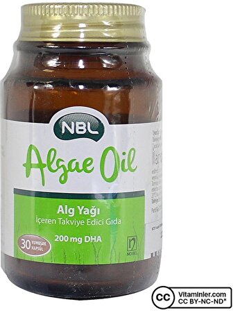 Nobel Nbl Algae Oil - Alg Yağı 30 Kapsül