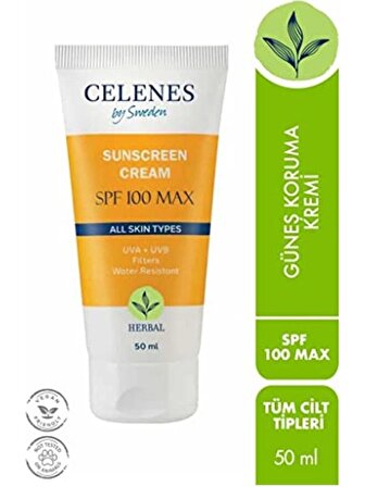 Celenes Herbal Güneş Kremi 100 Spf