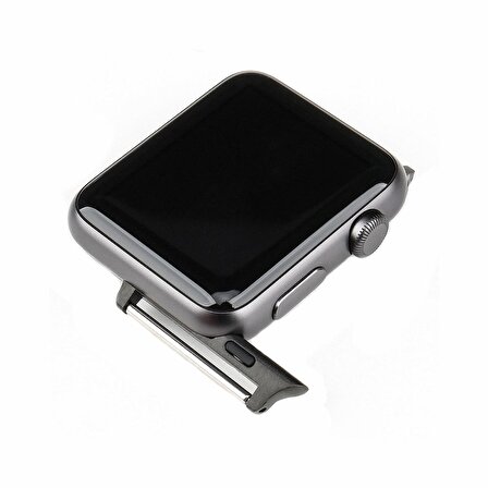 Apple Watch 42 44 45MM  Uyumlu Metal Kordon Tokası Kayış Adaptörü Pimli
