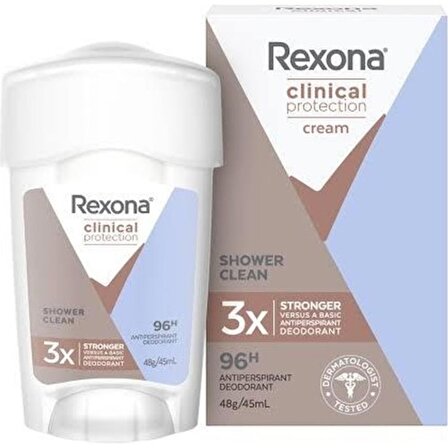 Rexona Clinical Protection Shower Clean Kadın Stick