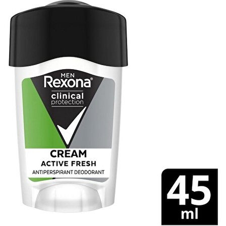Rexona Men Deodorant Clinical Protection Active Fresh Stick 45 ml x 3 Adet 3x Daha