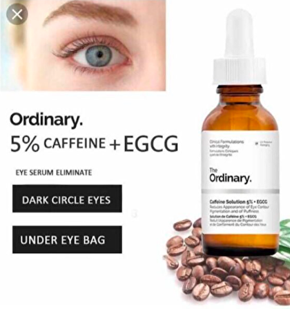 The Ordinary Göz Altı Morlukları ve Şişkinlikler için Caffeine Solution 5% + EGCG 769915190670