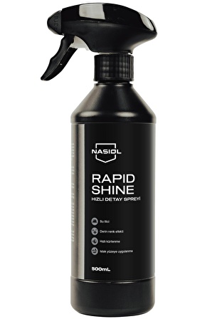 Nasiol Rapidshine Araçlar İçin Hızlı Nano Detailer Spreyi 500 Ml