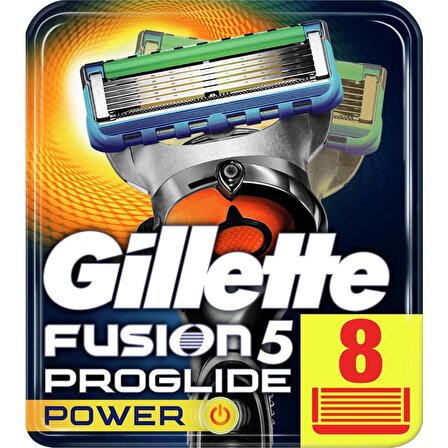 Gillette Fusion 5 ProGlide POWER 8'li Yedek Tıraş Bıçağı