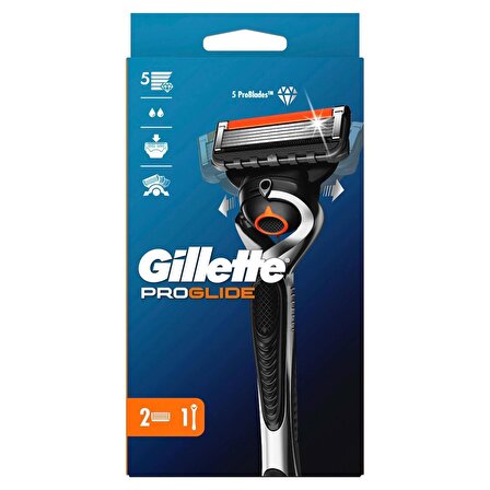 Gillette Fusion ProGlide Tıraş Makinesi + Yedek Tıraş Bıçağı