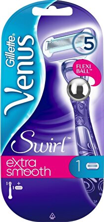 Gillette Venus Swirl Extra Smooth Kadın Tıraş Makinesi Yedekli