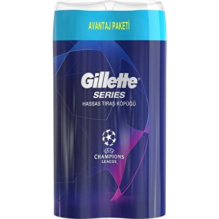 Gillette Series Köpük 2X250 ml Champions Edition - İkili