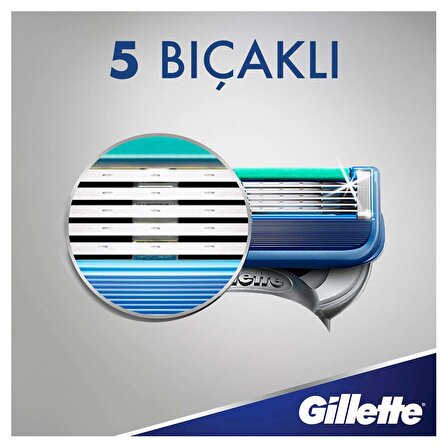 Gillette Fusion Start 4'lü 5 Bıçaklı Tüm Cilt Tipleri İçin Bıçak Yedeği