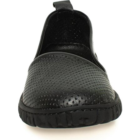 Mammamia D24ya-400lx Kadın Deri Günlük Comfort Ayakkabı Siyah
