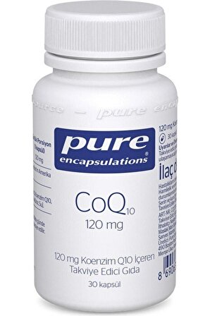  Pure Encapsulation  Coenzyme Q10 120 Mg 30 Kapsül