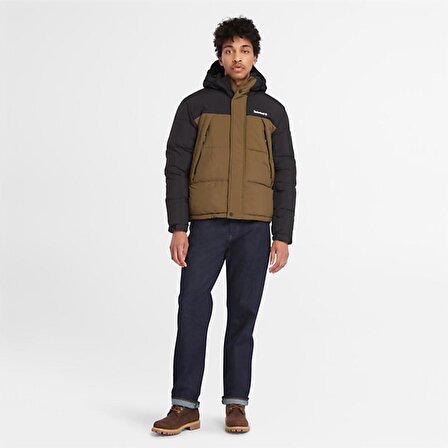 Timberland DWR Outdoor Archive Puffer Yeşil Mont