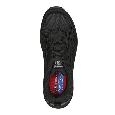 Kadın Bulklin Siyah Kompozit Burunlu S1P Rahat Spor Iş Ayakkabısı